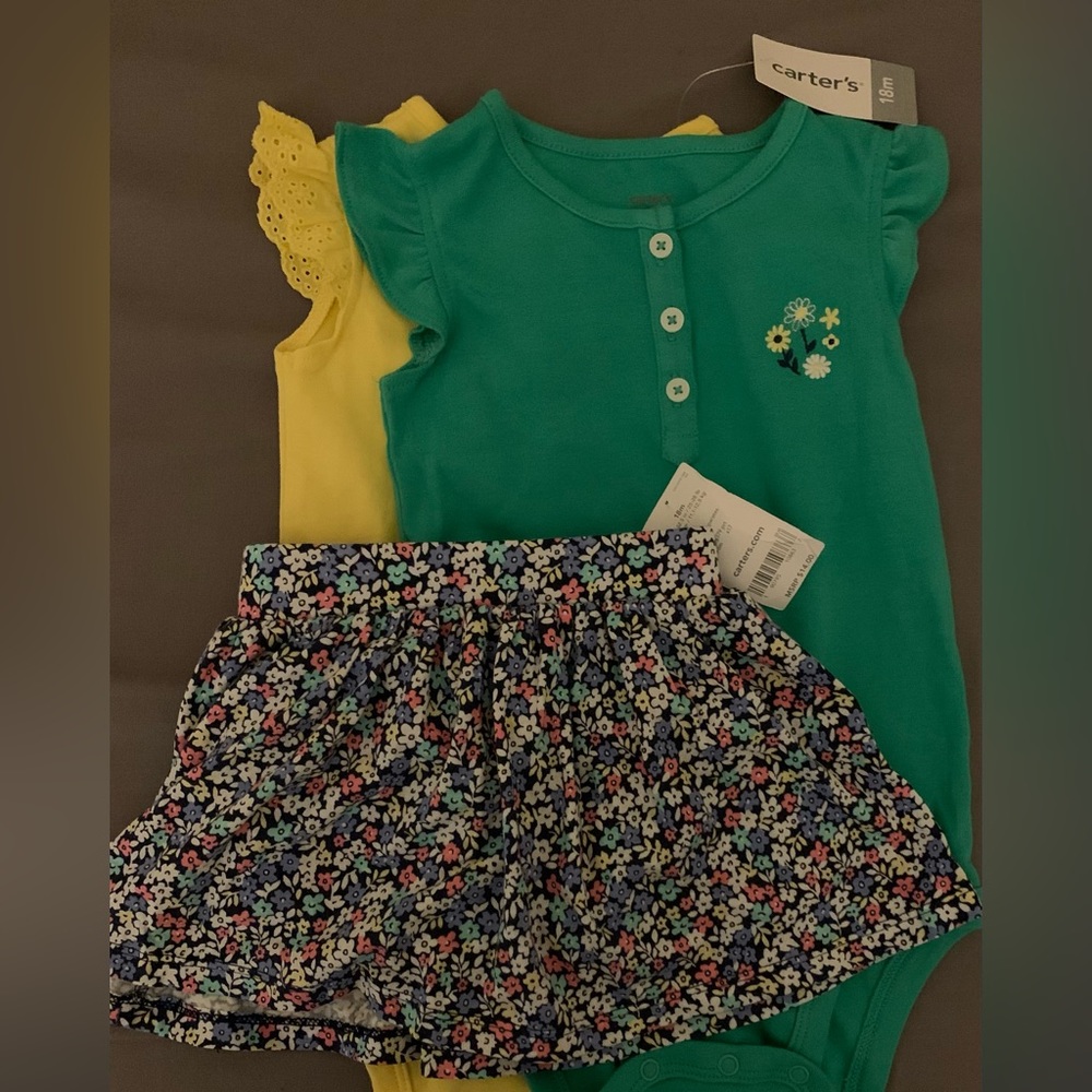 Toddler Carter’s set size 18 months